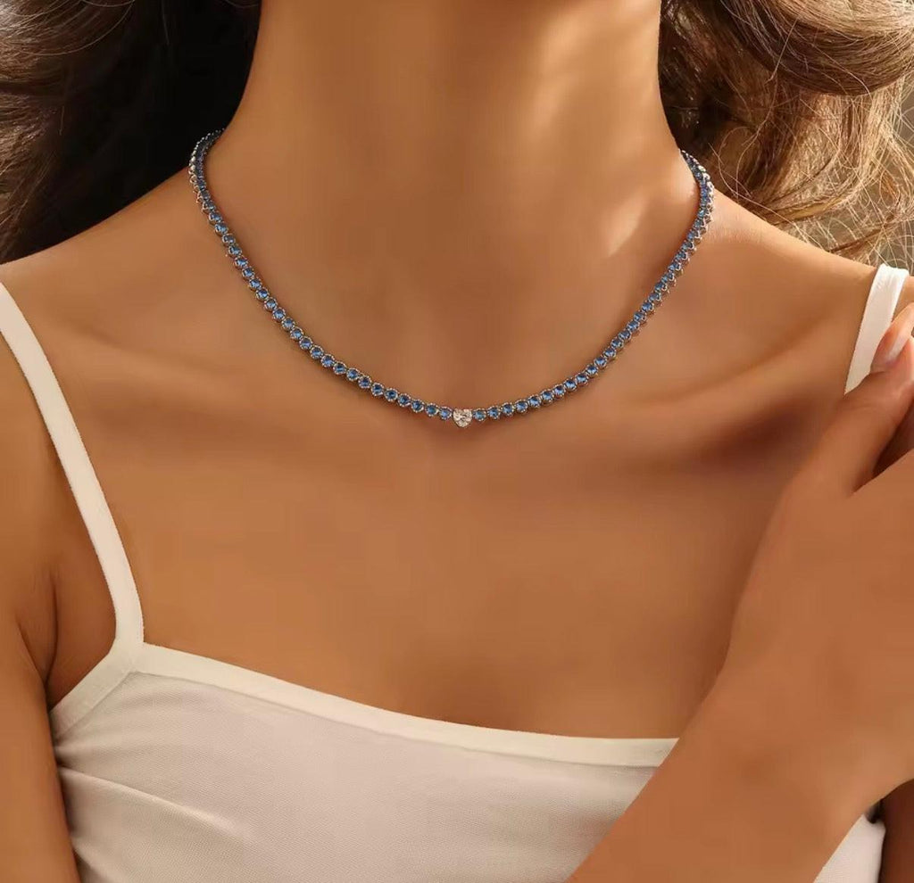 Bloo & Co Heart Signature Necklace.