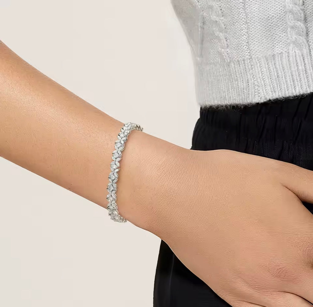 Bloo & Co Round Cut Tennis Bracelet