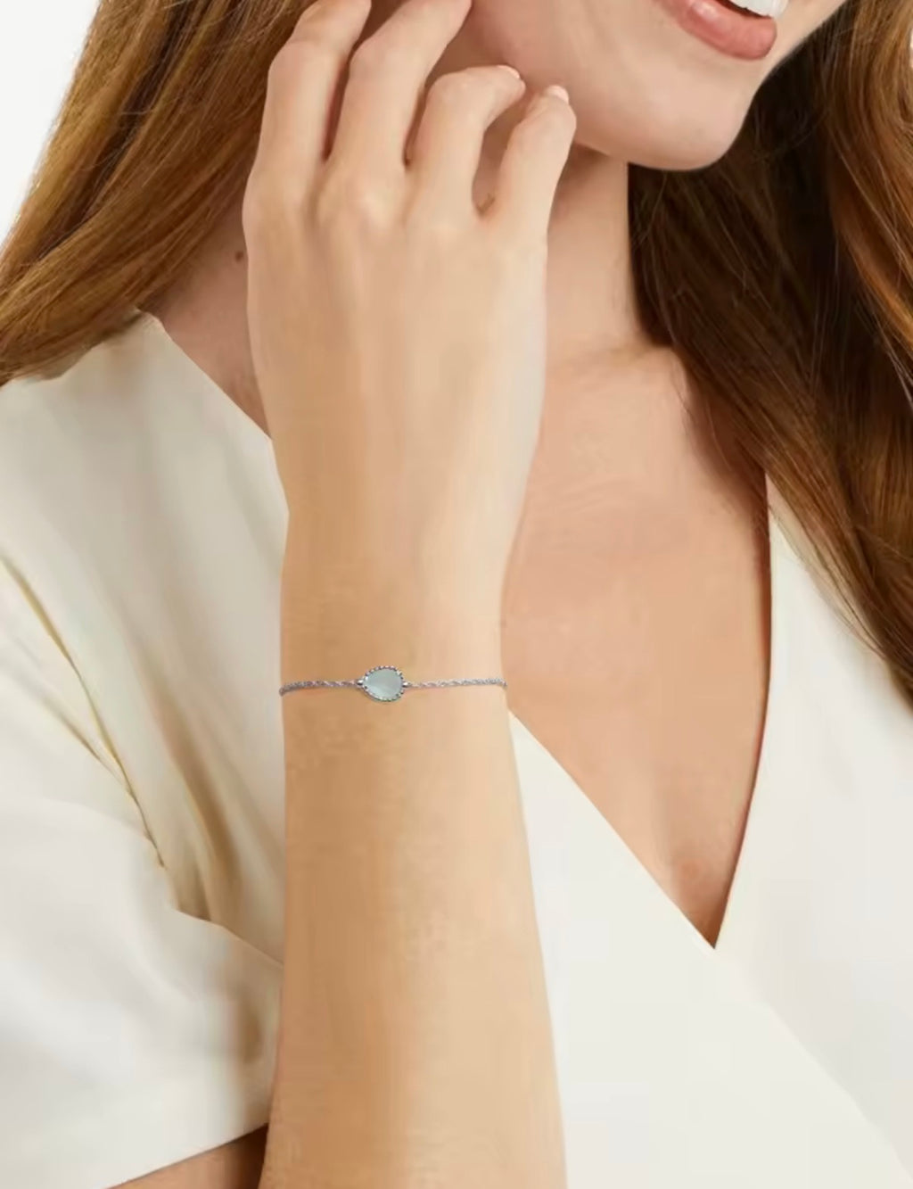 Bloo & Co Single Enamel Pear Bracelet