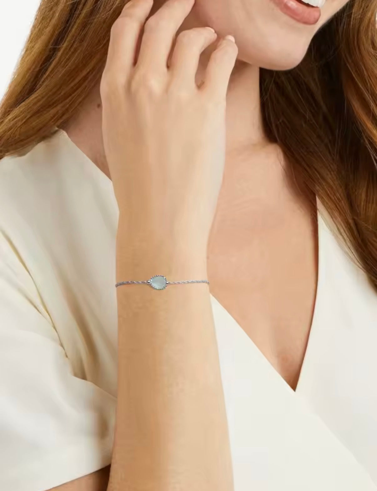 Bloo & Co Single Enamel Pear Bracelet