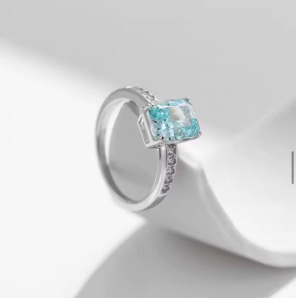 Bloo & Co Square Eternity Ring.