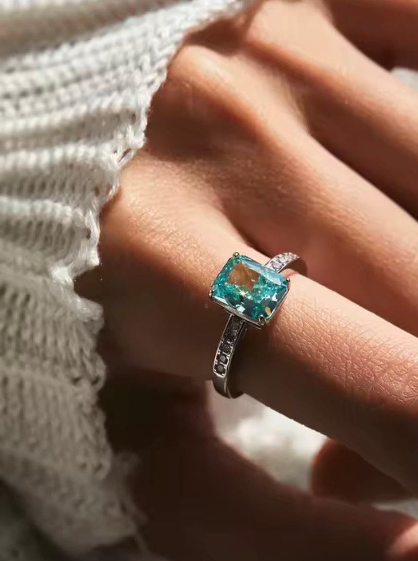 Bloo & Co Square Eternity Ring.