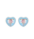 Bloo & Co Mini Hear Pearl Earrings.