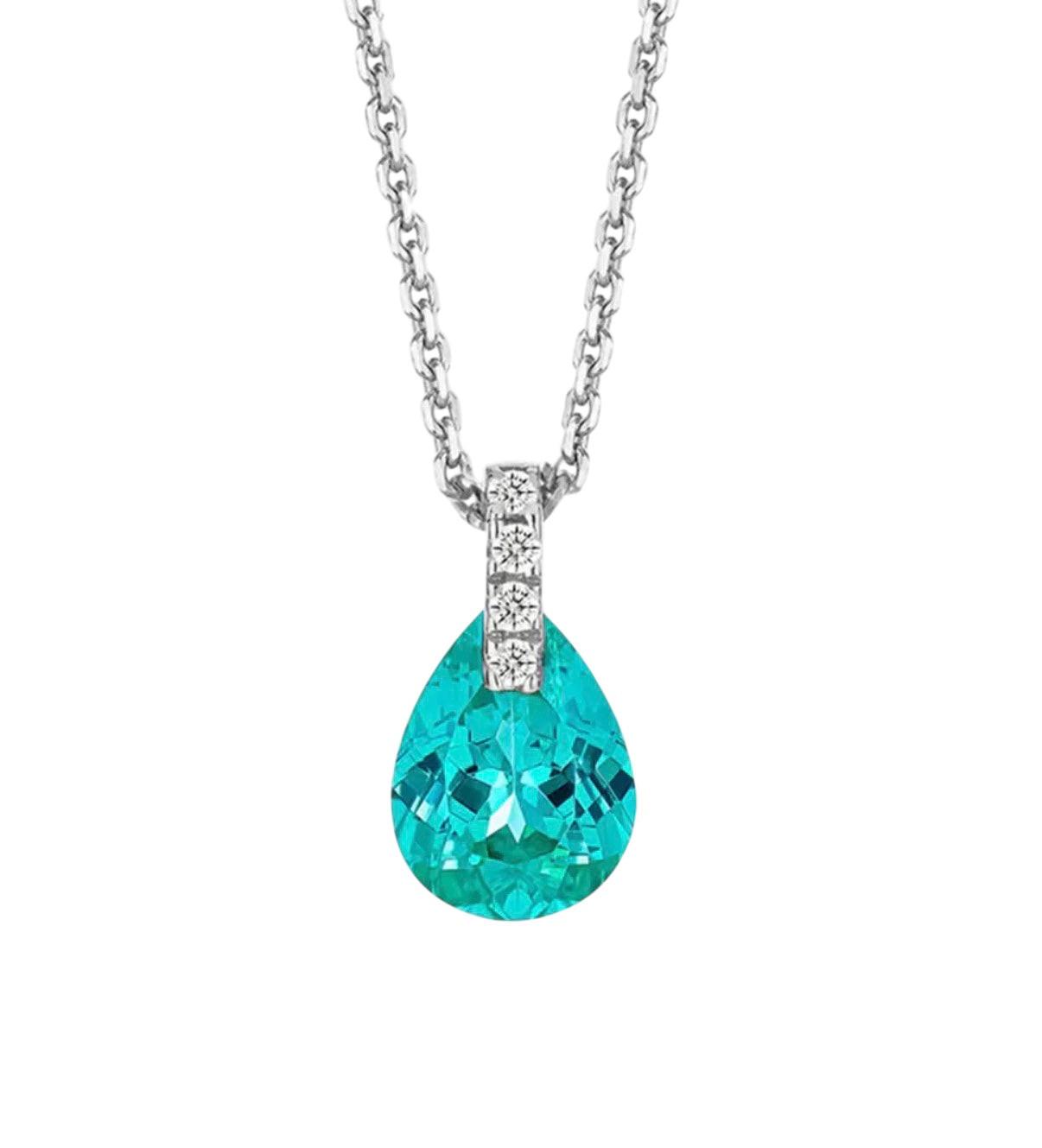 Bloo & Co Oval Stone Necklace.