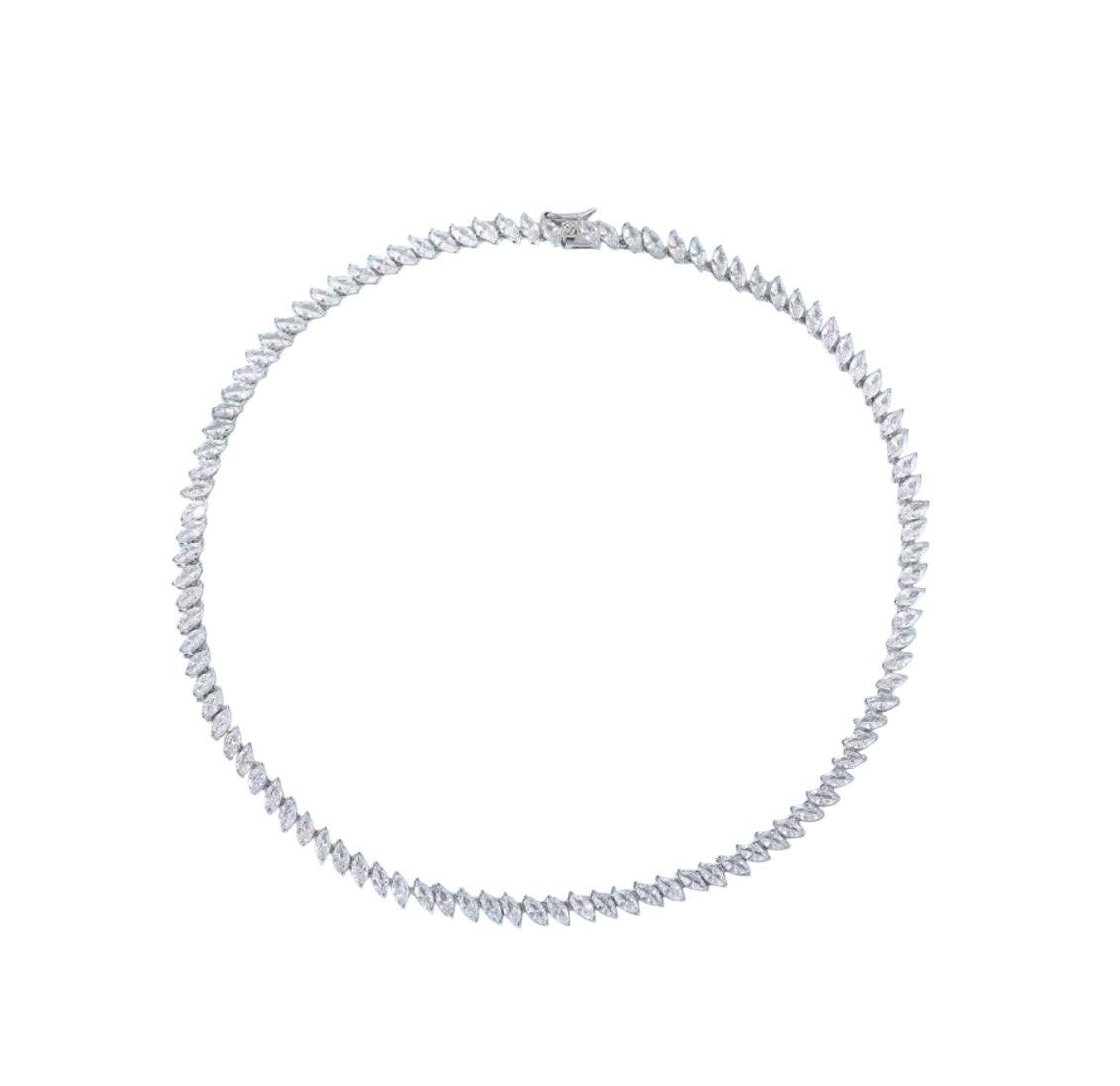 Bloo & Co Oval Continuous Necklace.