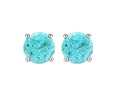 Bloo & Co Neon Blue Paraiba Stud Earrings.