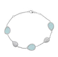 Bloo & Co Pear Cut Enamel Bracelet