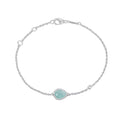 Bloo & Co Single Enamel Pear Bracelet