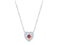 Bloo & Co Enamel Heart Necklace